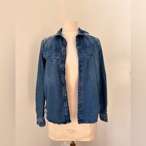 Ripped & Distressed Jean Jacket